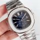 Swiss Grade 1 Patek Philippe Nautilus Cal.324 watch Stainless steel Blue Face (2)_th.jpg